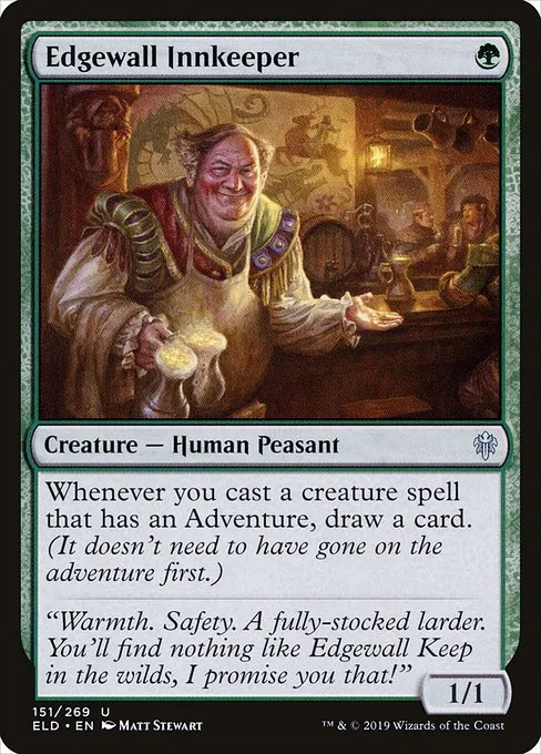 Edgewall Innkeeper · Throne of Eldraine 151/398