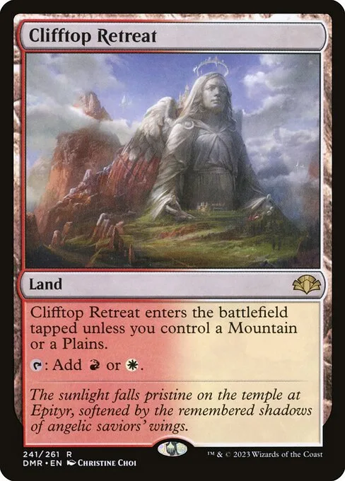 Clifftop Retreat · Dominaria Remastered 241/457