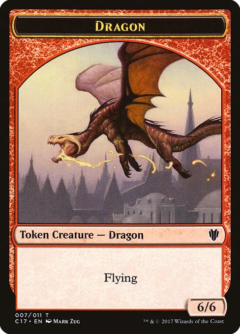 Dragon · Commander 2017 Tokens 7/11