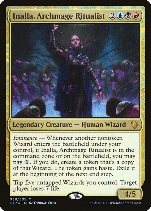 Inalla, Archmage Ritualist · Commander 2017 38/309