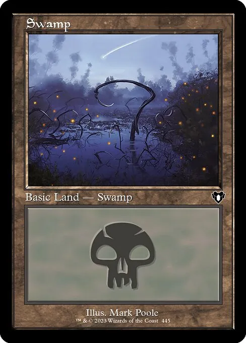 Swamp · Commander Masters 445/1067