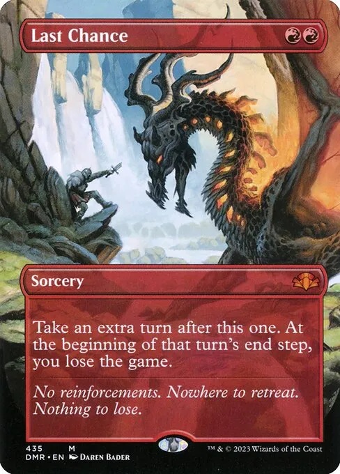 Last Chance · Dominaria Remastered 435/457