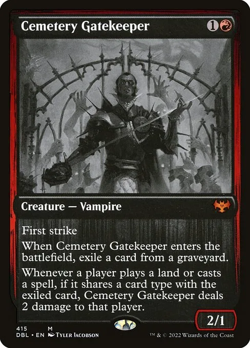 Cemetery Gatekeeper · Innistrad: Double Feature 415/535