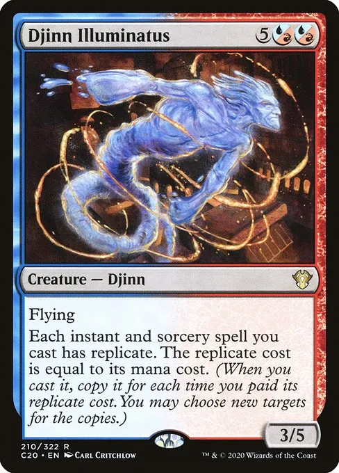 Djinn Illuminatus · Commander 2020 210/322