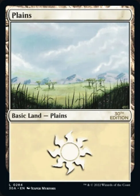 Plains · 30th Anniversary Edition 284/594