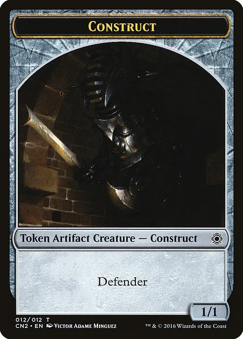 Construct · Conspiracy: Take the Crown Tokens 12/12