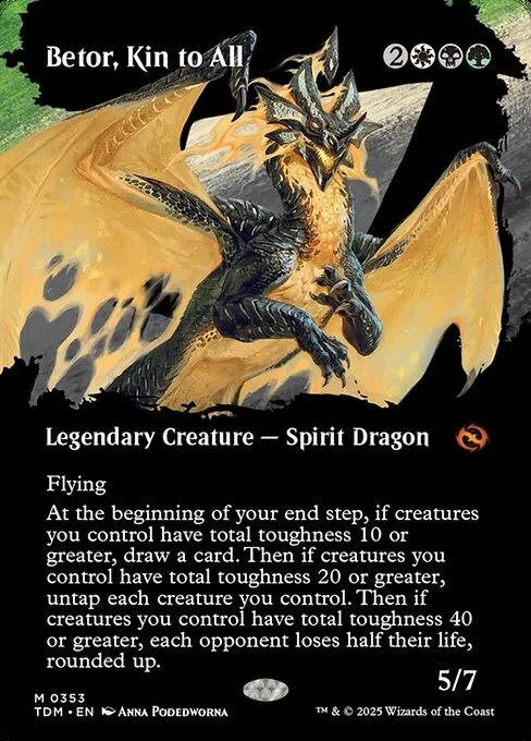Betor, Kin to All · Tarkir: Dragonstorm 353/427