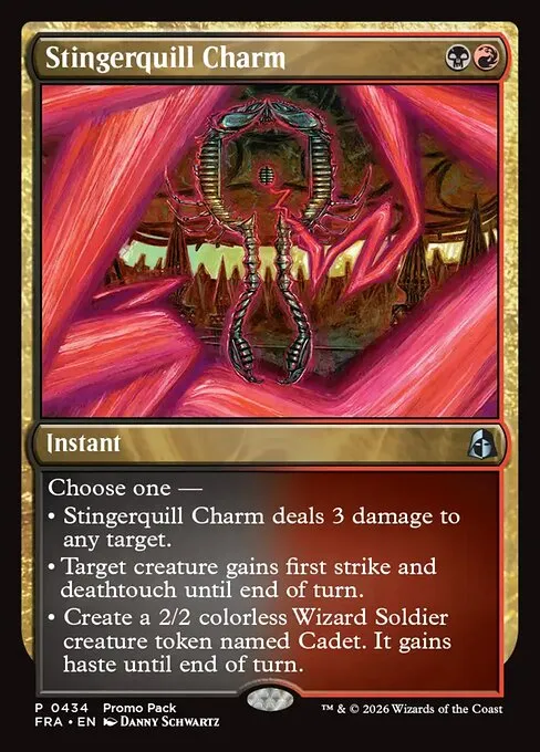Stingerquill Charm · Reality Fracture 434/7