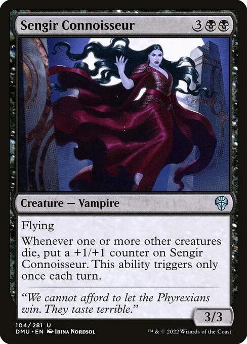 Sengir Connoisseur · Dominaria United 104/453