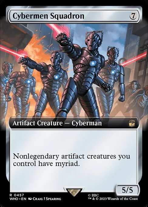 Cybermen Squadron · Doctor Who 457/1178