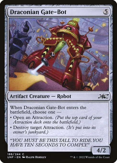 Draconian Gate-Bot · Unfinity 188/639