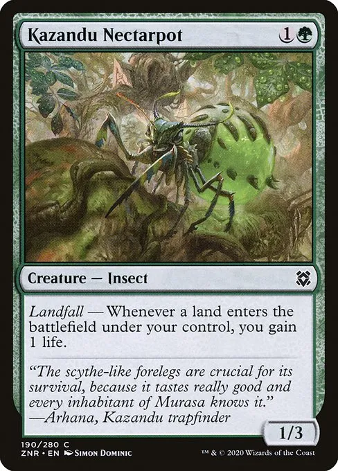 Kazandu Nectarpot · Zendikar Rising 190/407