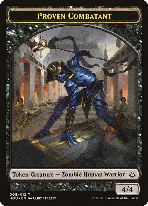 Proven Combatant · Hour of Devastation Tokens 5/13