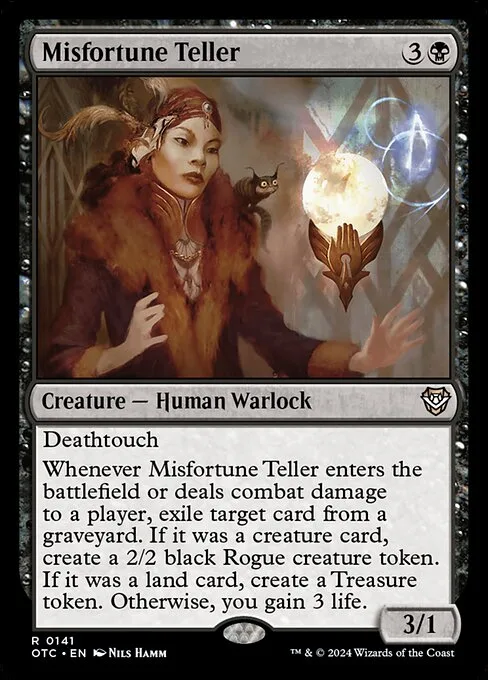 Misfortune Teller · Outlaws of Thunder Junction Commander 141/342