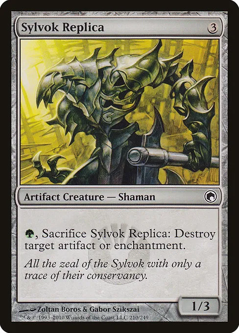 Sylvok Replica · Scars of Mirrodin 210/249