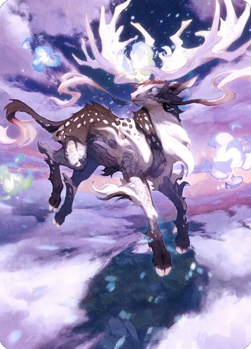 Hinata, Dawn-Crowned // Hinata, Dawn-Crowned · Neon Dynasty Art Series 68/81