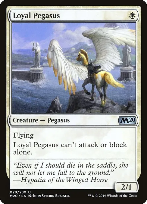 Loyal Pegasus · Core Set 2020 28/346