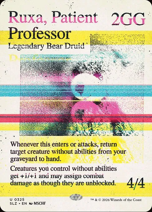 Ruxa, Patient Professor · The Zeta Set 325/21