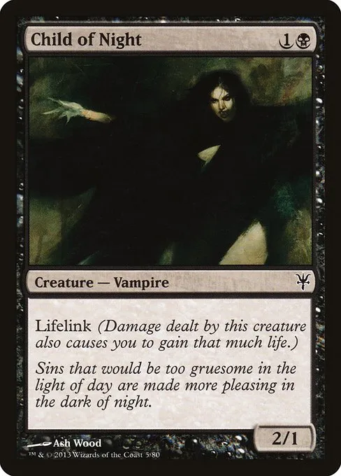 Child of Night · Duel Decks: Sorin vs. Tibalt 5/80
