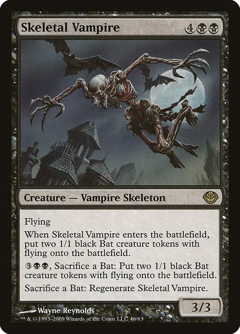 Skeletal Vampire · Duel Decks: Garruk vs. Liliana 46/63