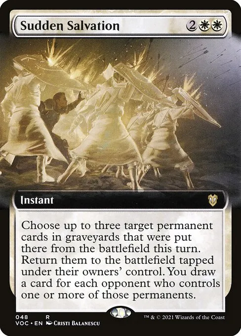 Sudden Salvation · Crimson Vow Commander 48/188