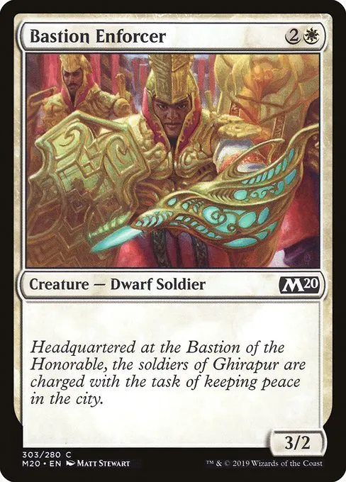 Bastion Enforcer · Core Set 2020 303/346