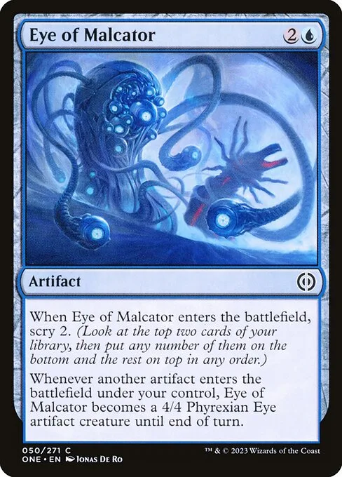 Eye of Malcator · Phyrexia: All Will Be One 50/479