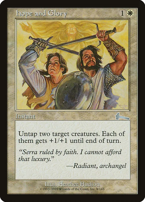 Hope and Glory · Urza's Legacy 9/143