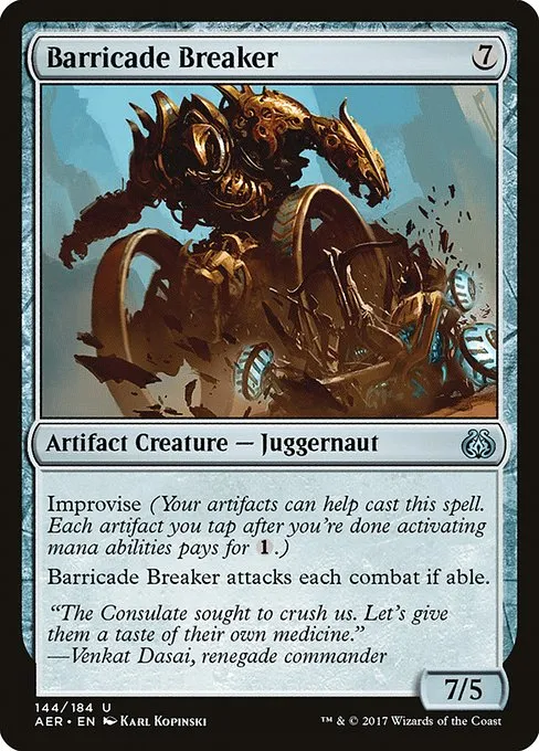 Barricade Breaker · Aether Revolt 144/197
