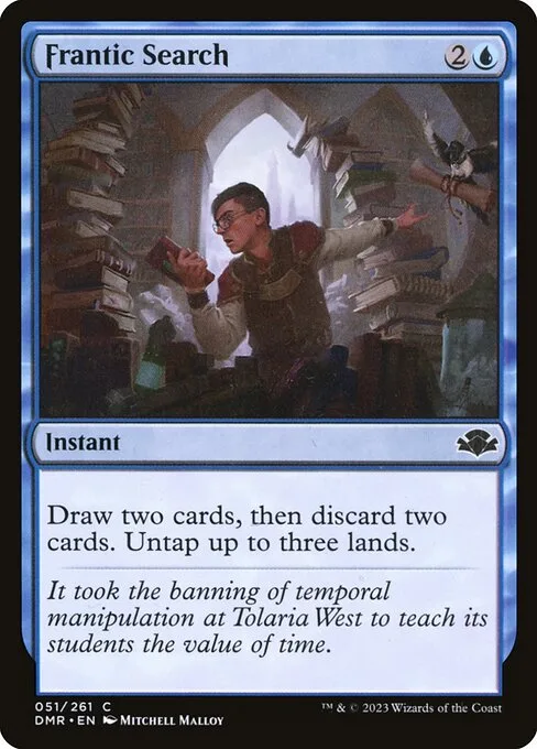 Frantic Search · Dominaria Remastered 51/457