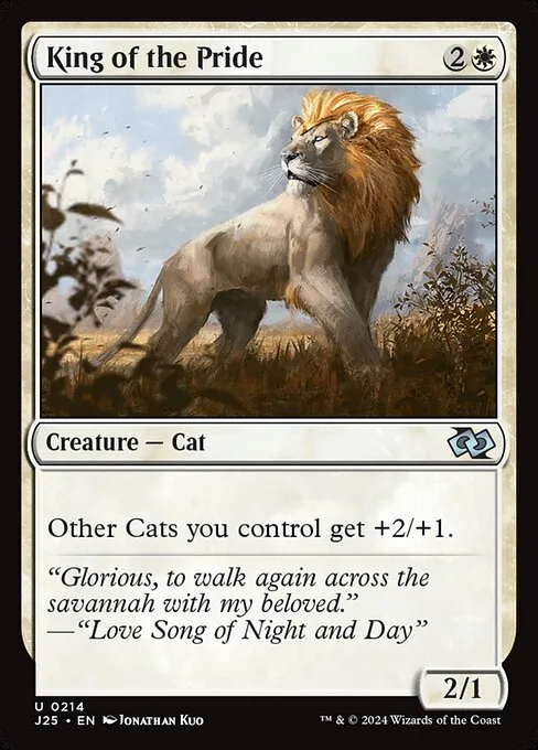 King of the Pride · Foundations Jumpstart 214/779
