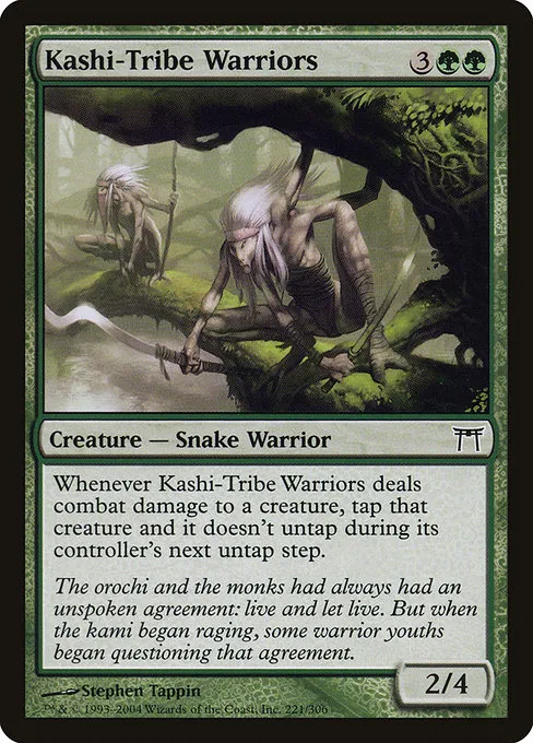 Kashi-Tribe Warriors · Champions of Kamigawa 221/307