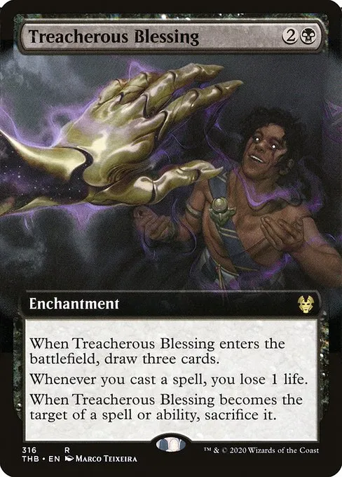Treacherous Blessing · Theros Beyond Death 316/358