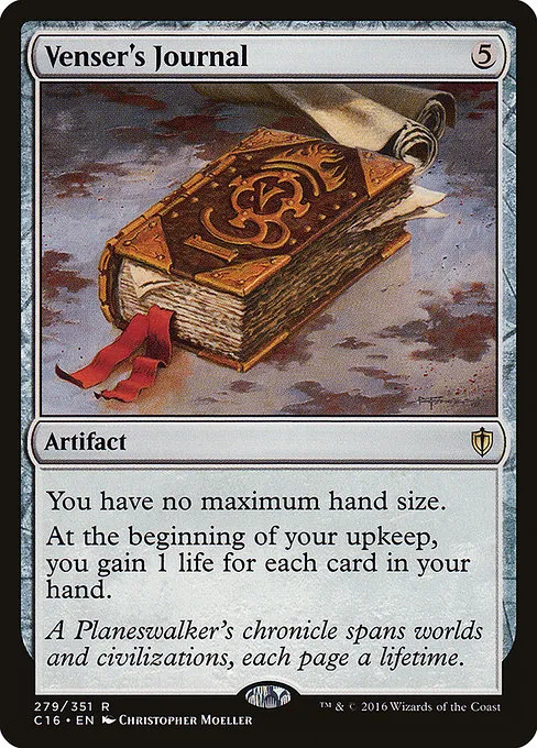 Venser's Journal · Commander 2016 279/351
