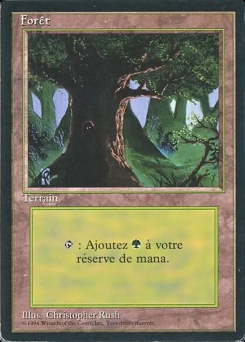 Forest · Foreign Black Border 306/307