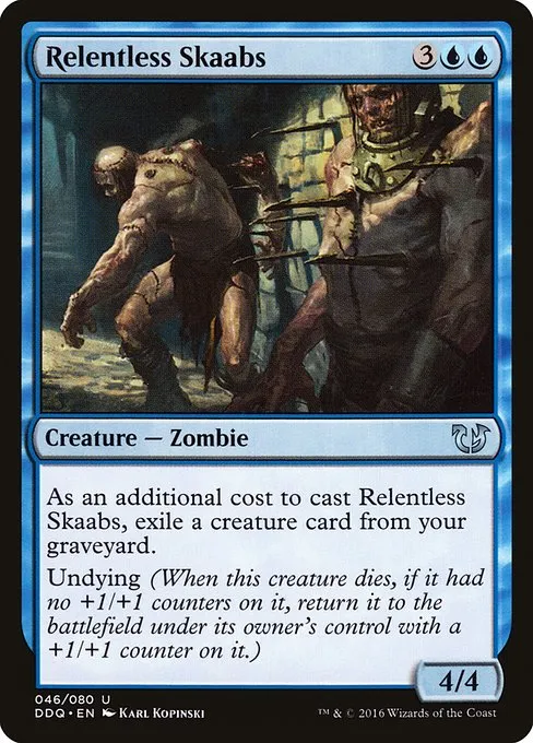Relentless Skaabs · Duel Decks: Blessed vs. Cursed 46/80