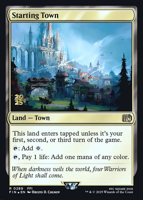 Starting Town · Final Fantasy Promos 289s/94