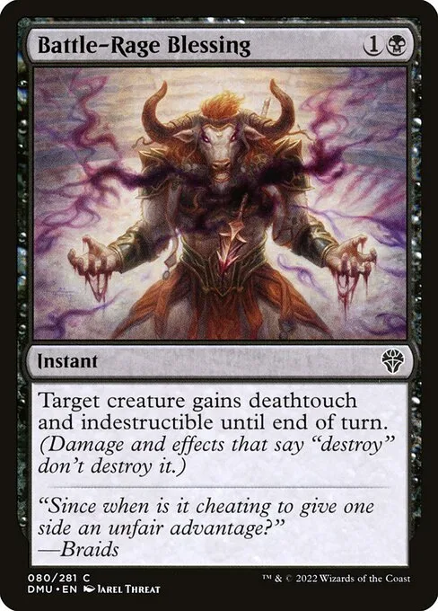 Battle-Rage Blessing · Dominaria United 80/453