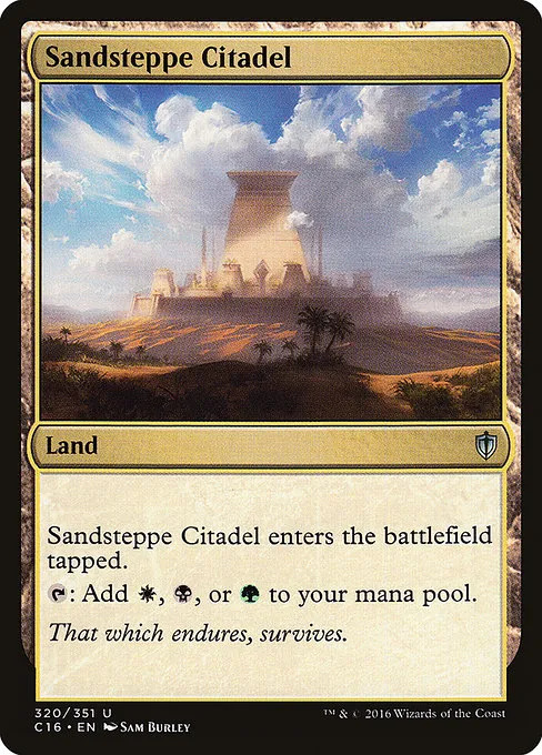 Sandsteppe Citadel · Commander 2016 320/351
