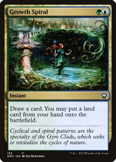 Growth Spiral · Dominaria United Commander 153/240