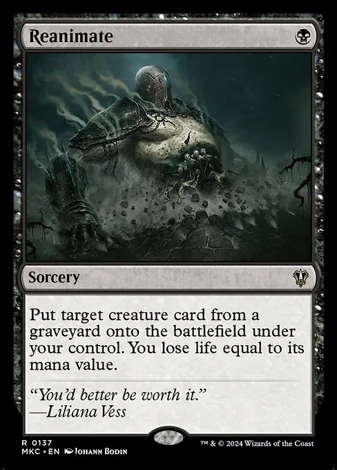 Reanimate · Murders at Karlov Manor Commander 137/358