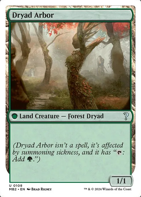 Dryad Arbor · Mystery Booster 2 108/385