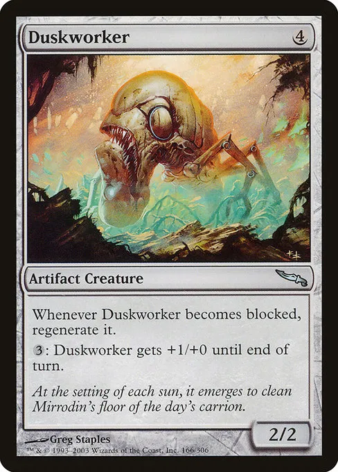Duskworker · Mirrodin 166/306