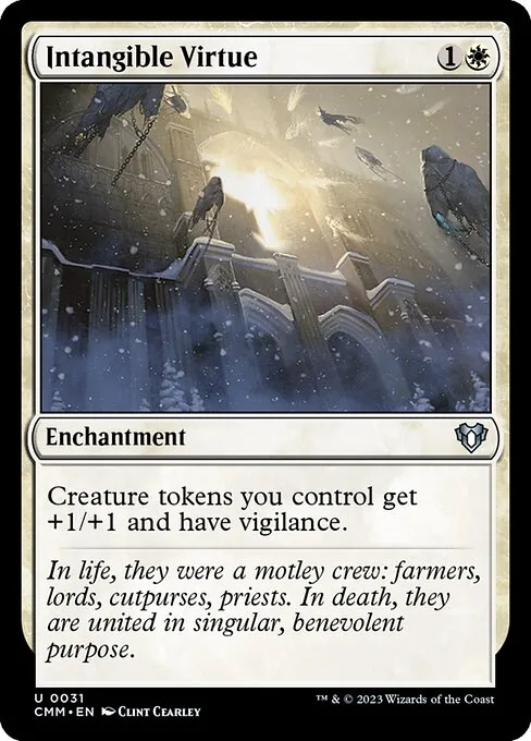 Intangible Virtue · Commander Masters 31/1067