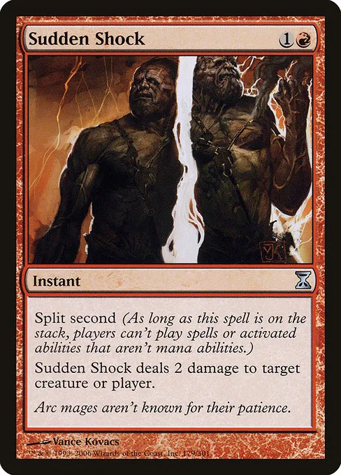 Sudden Shock · Time Spiral 179/301