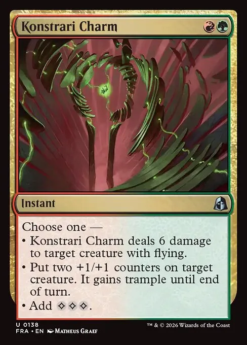 Konstrari Charm · Reality Fracture 138/7