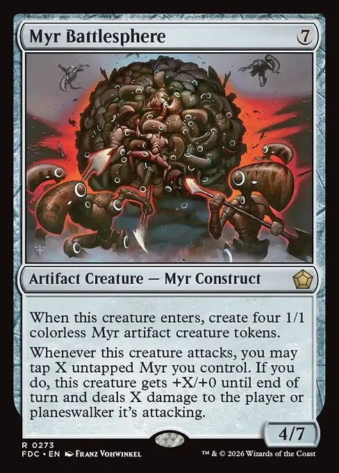 Myr Battlesphere · Foundations Commander 273/3