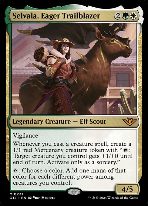Selvala, Eager Trailblazer · Outlaws of Thunder Junction 231/374