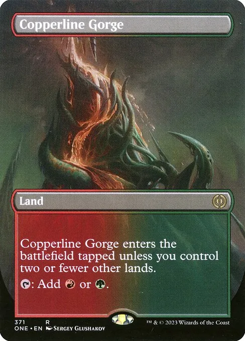 Copperline Gorge · Phyrexia: All Will Be One 371/479