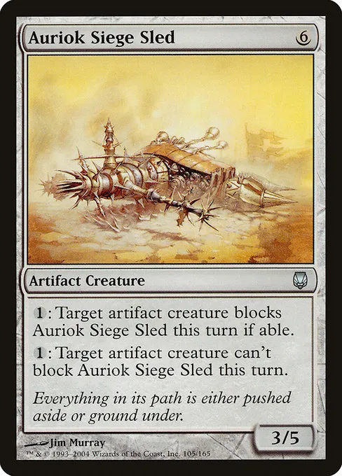 Auriok Siege Sled · Darksteel 105/165